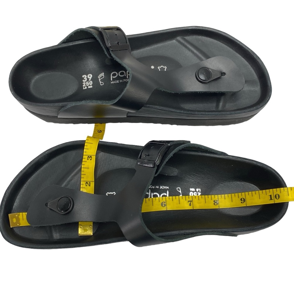 Birkenstock Black Women's Platform Toe-Post Sandals - Picture 10 of 16